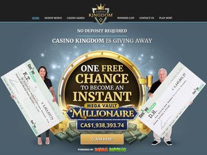 Kingdom Casino website
