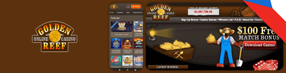 golden reef casino bonus