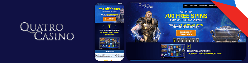 quatro casino bonus