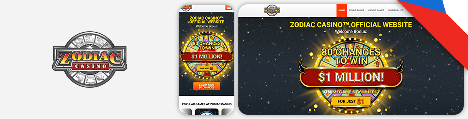 zodiac casino bonus