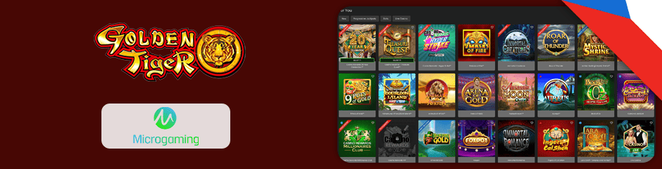golden tiger casino hry a software