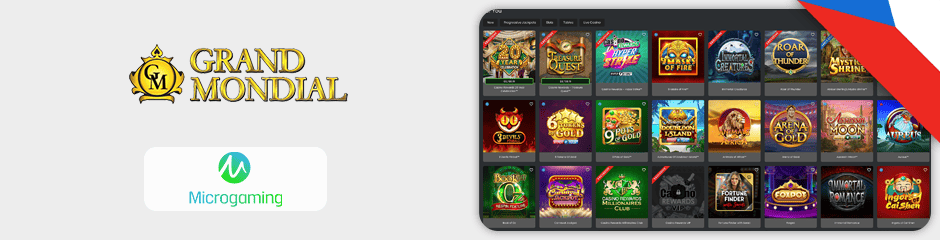 grand mondial casino hry a software